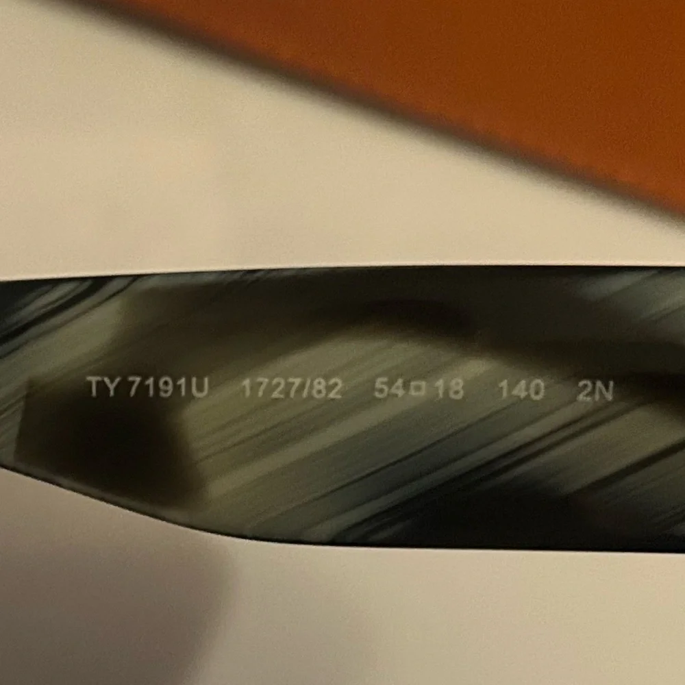 Tory Burch Women's Square Sunglasses in Gray Tortoise and Black Gradient Lenses